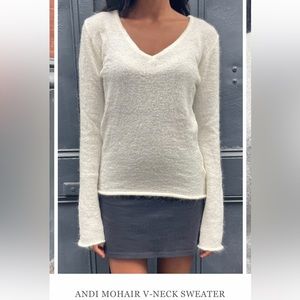 white brandy melville sweater